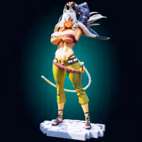 Ghislaine Muscle Mommy Statue | Mushoku Tensei Fan Art by Officer Rhu SFW,NSFW,Futa 3d printed,Ghislaine statue,futa statue,Mushoku Tensei statue,furry statue,nsfw statue,futa figurines,futanari figurines,futanari statue
