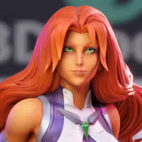 Figura Starfire | DC Fanart autorstwa 3Dmoonn SFW,NSFW 3d printed statue,3d printed,nsfw statue,3d printed figure,Starfire Statue,DC Statue