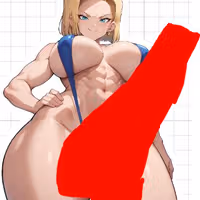 Android 18 Ai Futa Sticker | Dragon Ball Anime Futanari Stickers Ecchi Cartoon Futa futanari sticker,stickers,futa sticker,nsfw sticker,dragon ball sticker