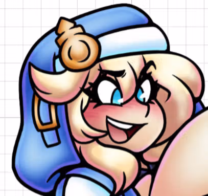 Naklejka Bridget Big Boobs | Guilty Gear Naklejka winylowa SFW stickers,Guilty Gear sticker,Bridget sticker,sfw sticker