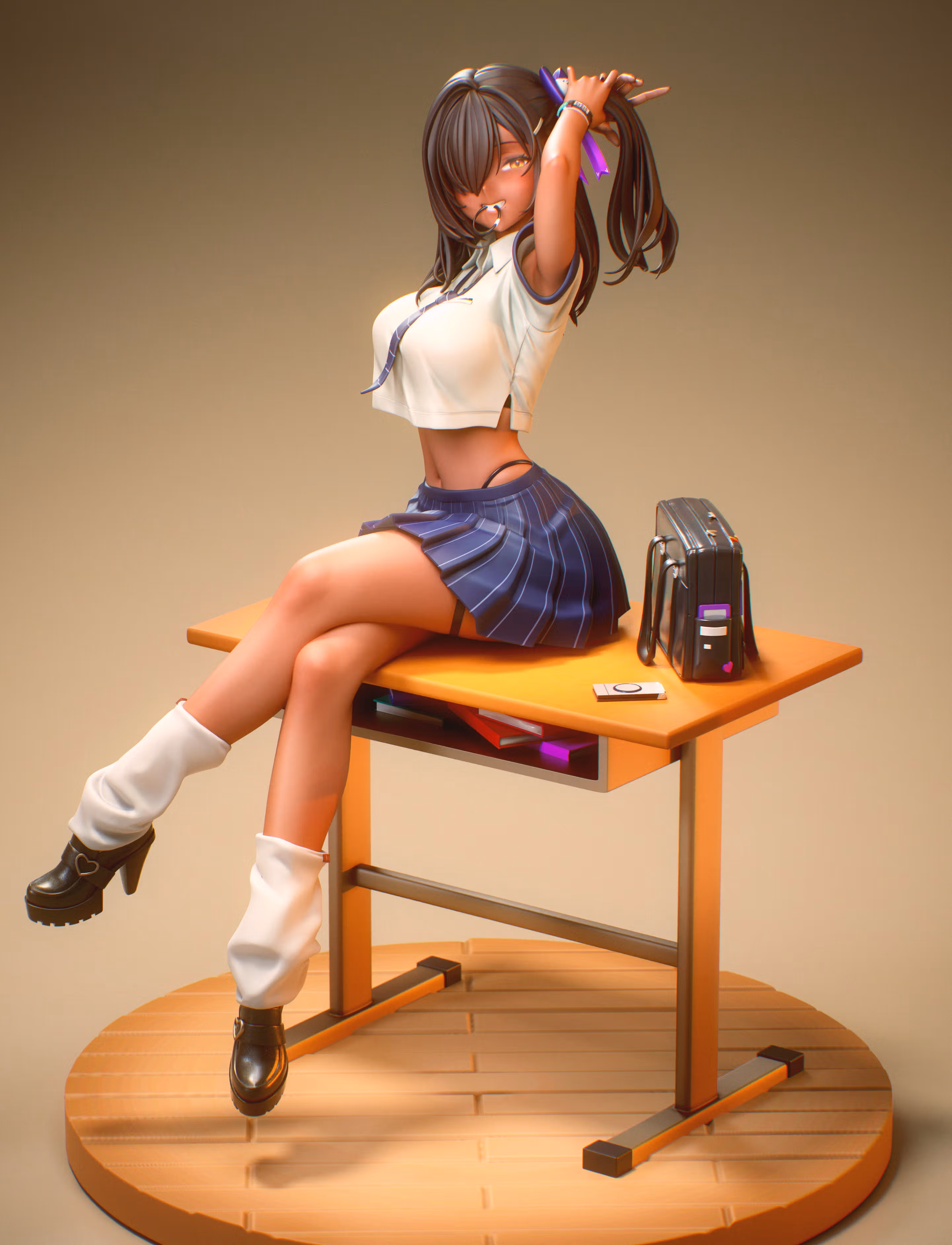 Naga Statue | NIKKE Fanart von Kuru Figure SFW 3d printed statue,Naga statue,NIKKE statue,3d printed figure,3d printed