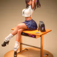 Naga Statue | NIKKE Fanart von Kuru Figure SFW 3d printed statue,Naga statue,NIKKE statue,3d printed figure,3d printed