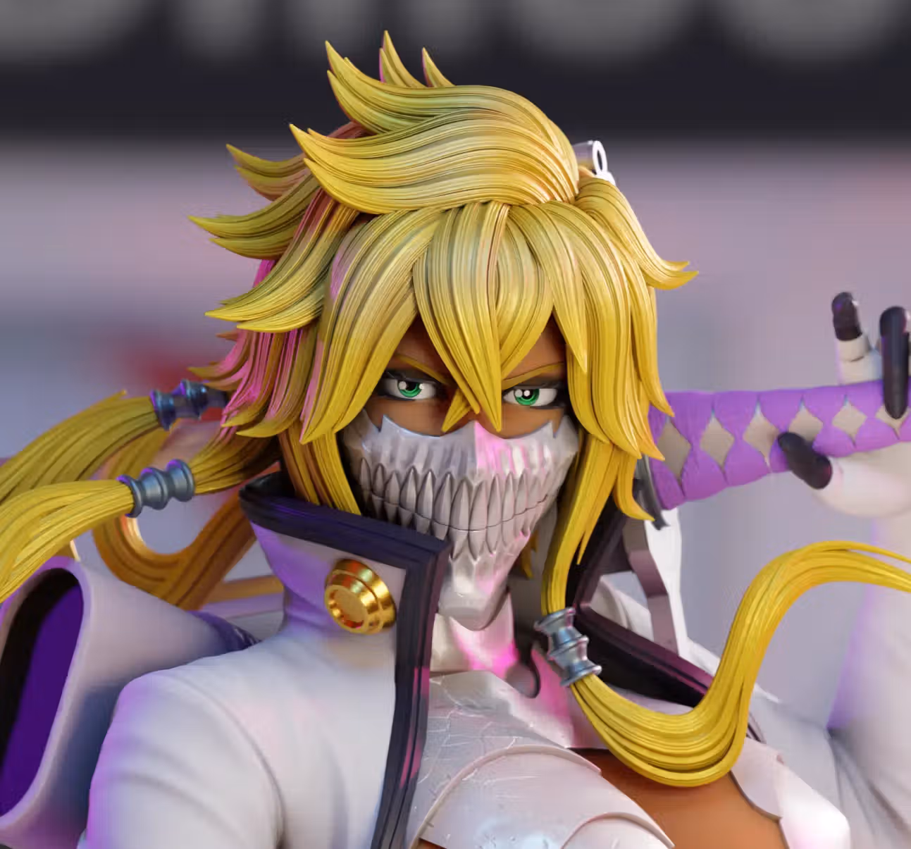 Tier Harribel Statue | Bleach Fan Art by 3Dmoonn SFW,NSFW 3d printed,3d printed statue,Tier Harribel Statue,Bleach statue,nsfw statue