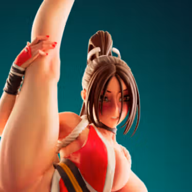 Mai Shiranui Statue | The King of Fighters Fan Art by Officer Rhu SFW,NSFW,Futa 3d printed statue,3d printed,3d printed figure,Mai Shiranui Statue,The King of Fighters Statue,futa statue,futa figurines,futanari figurines,futanari statue,nsfw statue