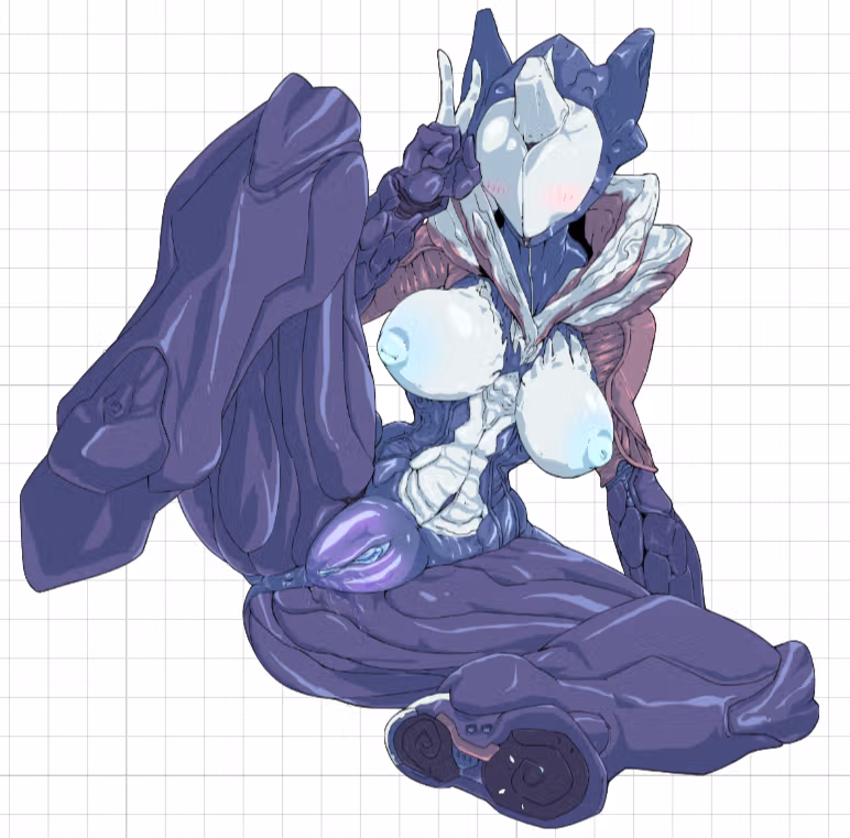 Saryn Robot Girl Sticker | Warframe Vinyl Sticker NSFW furry sticker,nsfw sticker,stickers,Saryn sticker,Warframe sticker