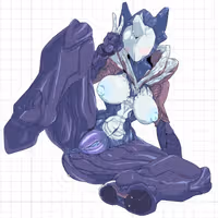 Saryn Robot Girl Sticker | Warframe Vinyl Sticker NSFW furry sticker,nsfw sticker,stickers,Saryn sticker,Warframe sticker