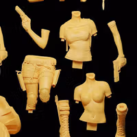 Statua Lara Croft | Tomb Raider Fan art di E.S Monster SFW,NSFW 3d printed,3d printed statue,Lara Croft Statue ,nsfw statue,Tomb Raider statue