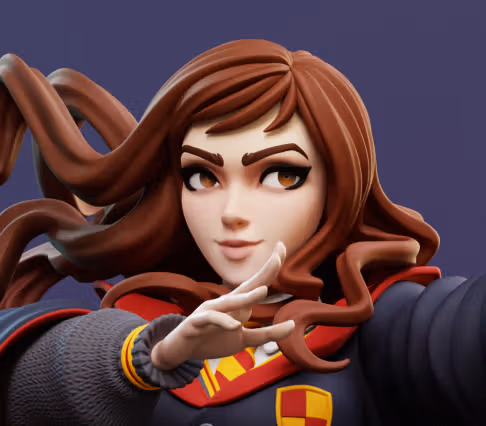 Hermione Granger Statue | Harry Potter Fanart von Dinamuuu3d SFW,NSFW 3d printed statue,3d printed,Hermione Granger Statue ,3d printed figure,nsfw statue,Harry Potter statue