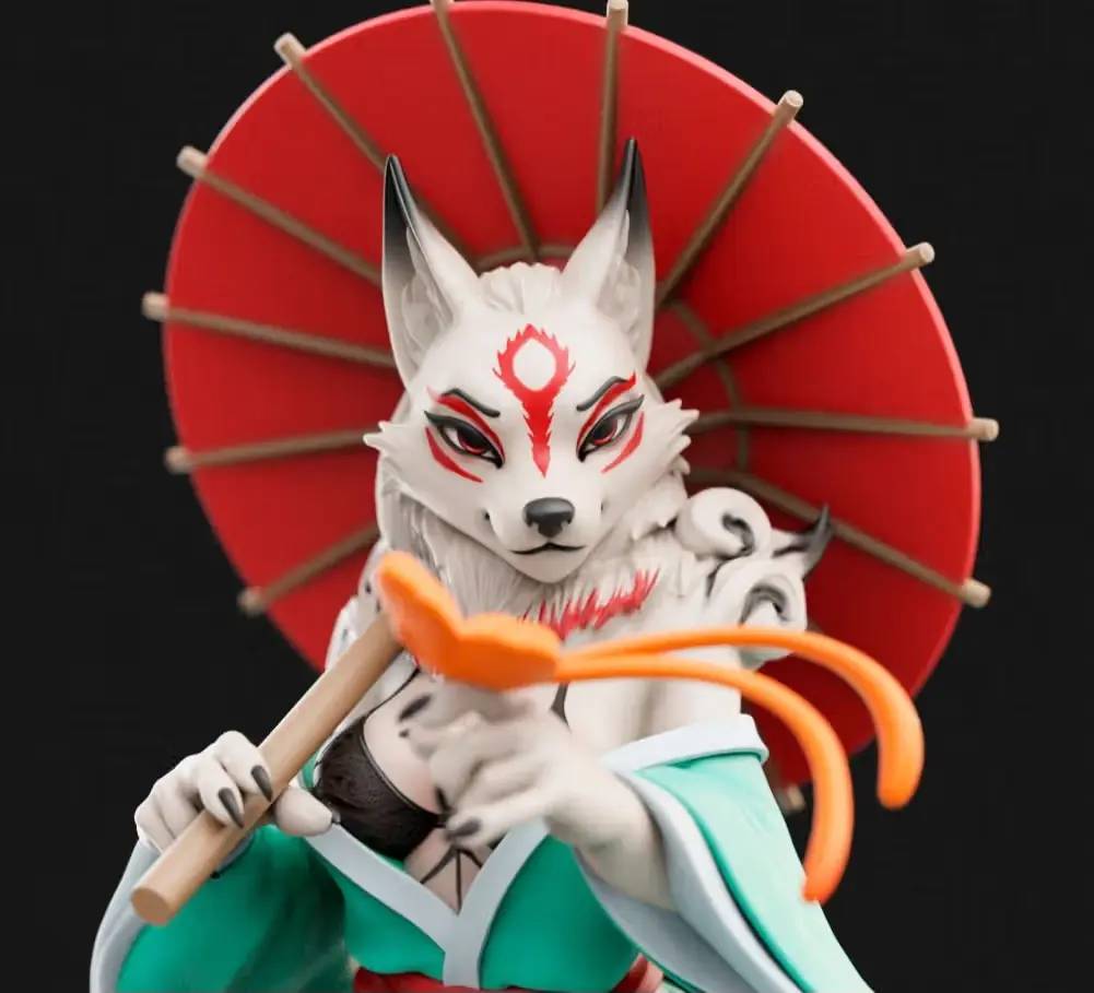 Bundle 10 Pack Kyubimon,Papi,Dragon, Ammit,Amaterasu,Loona,Midna,Mother,Saane,Mizutsune SFW 3d printed miniature,3d printed,sfw statue