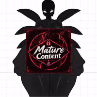 Pegatina Bracken Darkness | Lethal Company Pegatina de vinilo NSFW stickers,Bracken sticker,lethal company sticker,furry sticker,nsfw sticker