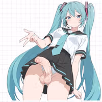 Hatsune Miku Futa Sticker | Vocaloid Futanari Stickers Ecchi Cartoon Futa futanari sticker,futa sticker,Hatsune Miku sticker,Vocaloid sticker