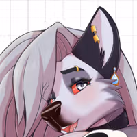 Loona Milk Sticker | Helluva Boss Vinyl Sticker SFW,NSFW loona nsfw,loona sticker,furry sticker,SFW stickers,Helluva Boss,NSFW stickers