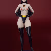 Violet Parr Statue | The Incredibles Fanart von Shadaloo SFW,NSFW 3d printed statue,3d printed,nsfw statue,Violet Parr statue,The Incredibles statue