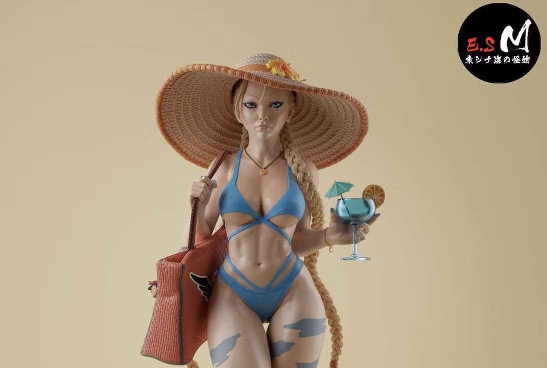 Cammy Statue | Street Fighter Fan Art by E.S Monster SFW,NSFW 3d printed statue,3d printed,nsfw statue,3d printed figure,Cammy Statue,Street Fighter Statue