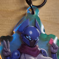 Eliksni Alien Girl Keychain | Destiny Acrylic Keychain NSFW Eliksni Alien Girl keychain,furry keychain,destiny keychain,nsfw keychain