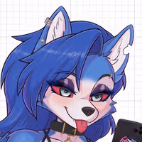 Loona Cosplay Krystal v1 Sticker | Helluva Boss Vinyl Sticker SFW,NSFW loona nsfw,loona sticker,furry sticker,SFW stickers,Helluva Boss,NSFW stickers