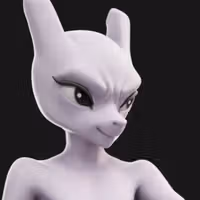 Mewtwo Statue | Pokemon Fan Art by Anyonensfw SFW,NSFW,Futa 3d printed,3d printed statue,nsfw statue,futa statue,furry statue,Mewtwo Statue,Pokémon Statue,futa figurines,futanari figurines,futanari statue