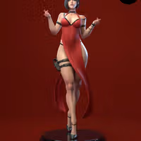 Ada Wang Statue | Resident Evil Fan Art by E.S Monster SFW,NSFW 3d printed statue,3d printed,nsfw statue,3d printed figure,Ada Wang Statue,Resident Evil Statue