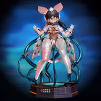 Statua Aria Robot Form | Zenless Zone Zero Fan art di Onagaba SFW,NSFW,Futa 3d printed statue,3d printed,3d printed figure,Aria Statue,Zenless Zone Zero Statue,futa statue,futa figurines,futanari figurines,futanari statue,nsfw statue,furry statue