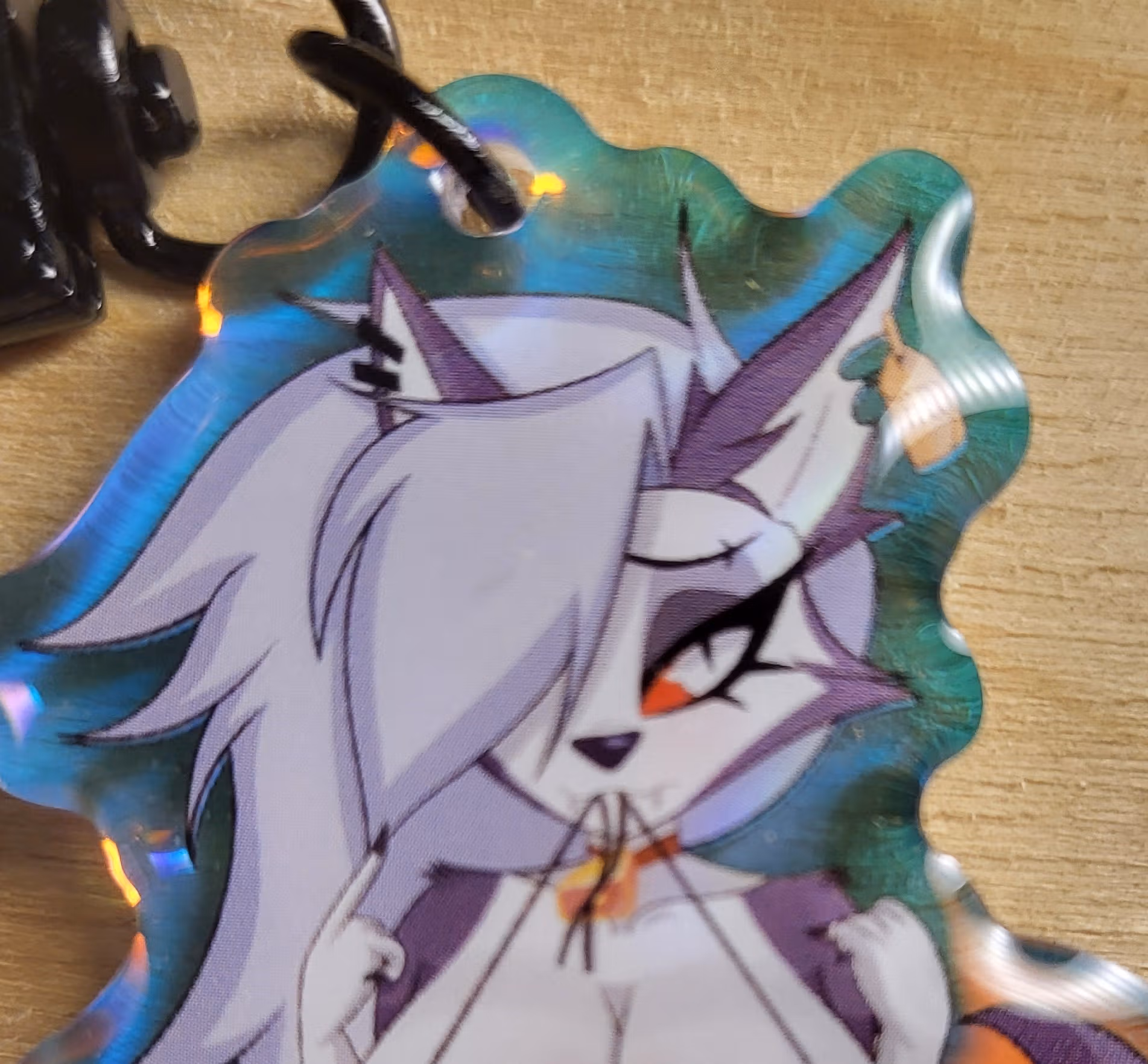 Loona Cute Keychain | Helluva Boss Acrylic Keychain SFW And NSFW loona nsfw,loona keychain,furry keychain,SFW keychain,Helluva Boss,nsfw keychain