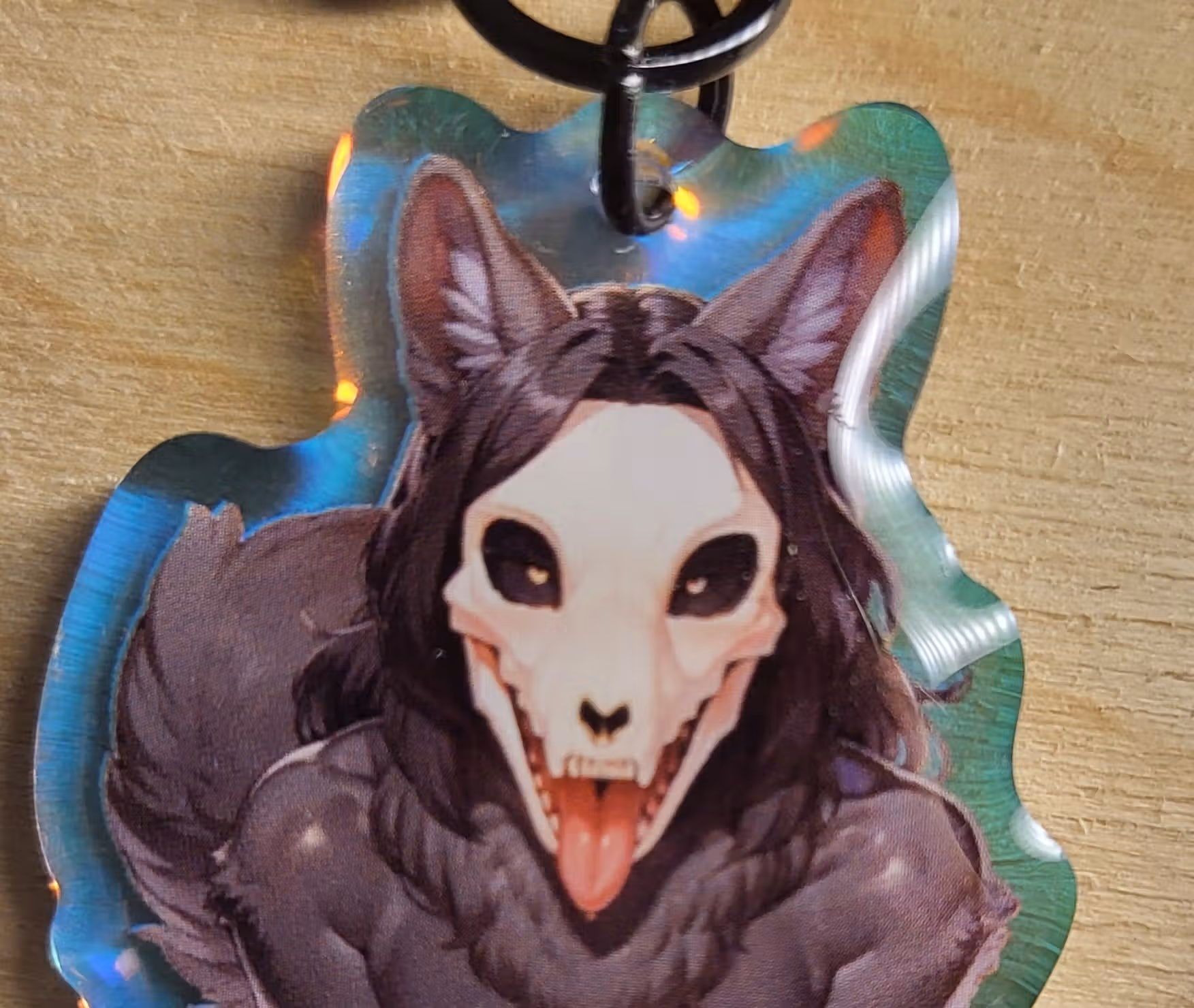 Mal0 Puppy Eyes Keychain | SCP Acrylic Keychain NSFW Mal0 Puppy Eyes,Mal0 keychain,furry keychain,scp keychain,nsfw keychain