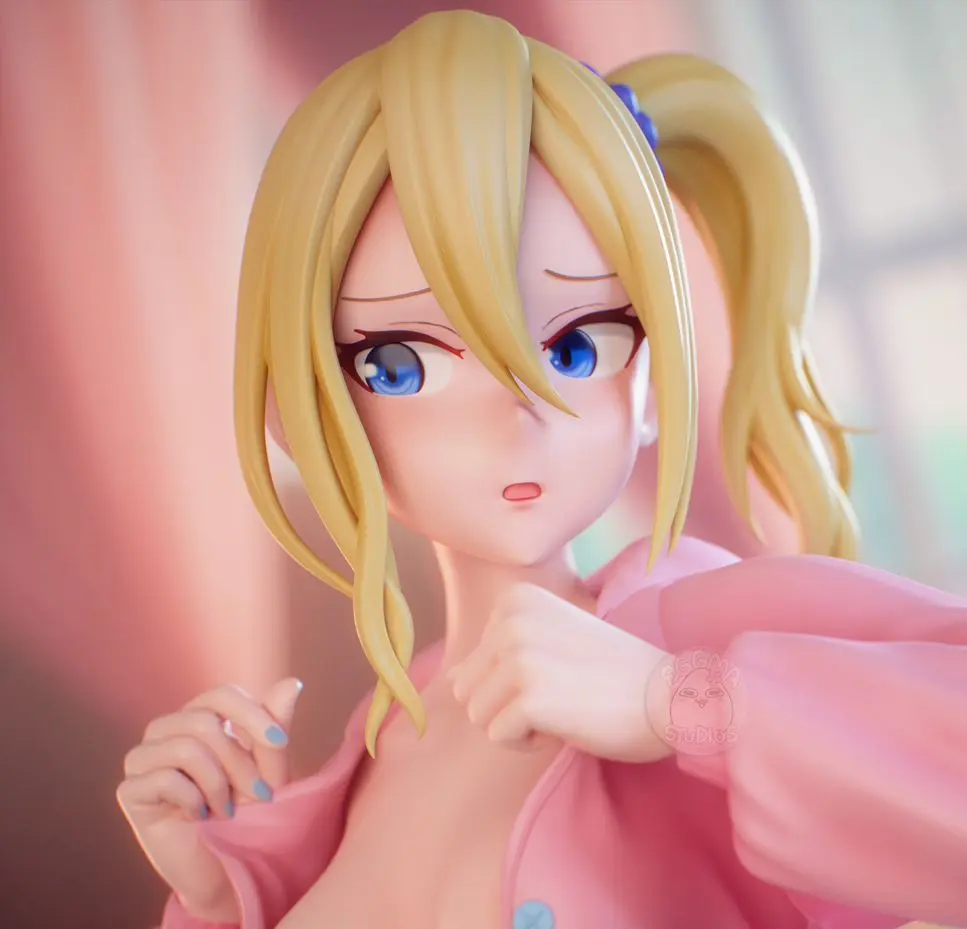 Statua Ai Hayasaka | Kaguya-sama: Love is War Fan art di EggmaStudios SFW,NSFW 3d printed statue,3d printed,3d printed figure,Kaguya-sama: Love is War Statue,Ai Hayasaka Statue,nsfw statue