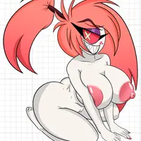 Pegatina Cherri Bomb | Hazbin Hotel Pegatina de vinilo SFW,NSFW Hazbin Hotel sticker,nsfw sticker,Cherri Bomb stickers