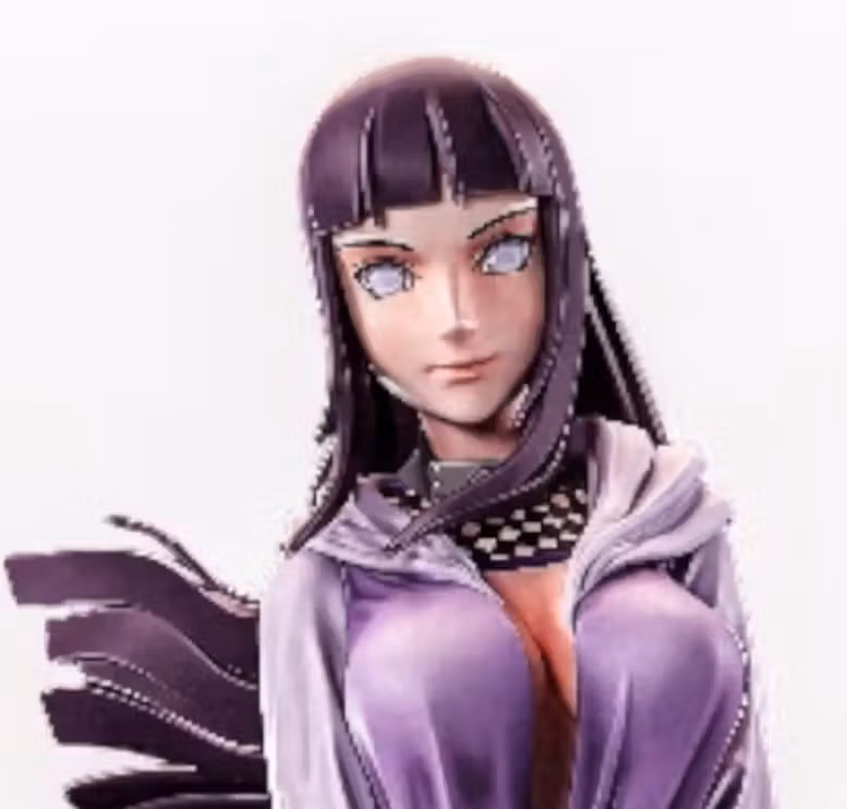 Hinata Statue | Naruto Fan Art by PEACHFIGURE SFW,NSFW 3d printed statue,3d printed,nsfw statue,3d printed figure,Hinata statue,Naruto statue