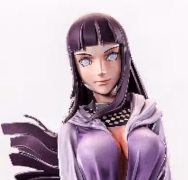 Hinata Statue | Naruto Fan Art by PEACHFIGURE SFW,NSFW 3d printed statue,3d printed,nsfw statue,3d printed figure,Hinata statue,Naruto statue