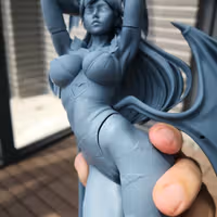 Morrigan Aensland Statue | Darkstalkers Fan Art by E.S Monster SFW,NSFW 3d printed statue,3d printed,nsfw statue,3d printed figure,Morrigan Aensland Statue,Darkstalkers Statue