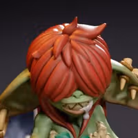 Pig Farmer Goblin Girl Miniature | DnD Fan Art by Jigglystix SFW 3d printed,miniature,dnd miniature,Pig Farmer Goblin Girl,3d printed miniature
