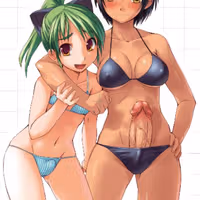 Pegatina Aya And Ai Futa | Futabu Pegatinas Futanari Ecchi Cartoon Futa futanari sticker,stickers,futa sticker,futabu sticker,nsfw sticker