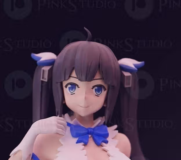 Hestia Statue | Danmachi Fan Art by Pink Studio SFW,NSFW 3d printed statue,nsfw statue,Hestia Statue,Danmachi Statue,sfw statue
