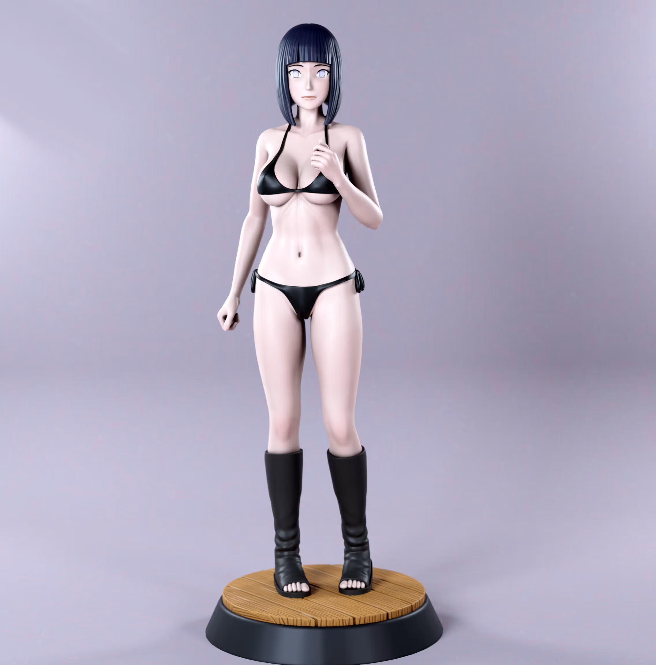 Statua Hinata | Naruto Fan art di Zahen Studio SFW,NSFW 3d printed,3d printed statue,nsfw statue,Hinata statue,Naruto statue,3d printed figure