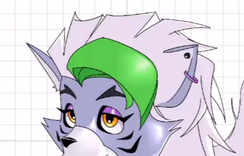 Roxanne v9 Sticker | Five Nights at Freddy's Vinyl Sticker NSFW roxanne sticker,nsfw sticker,stickers,Nights at Freddy's,furry sticker