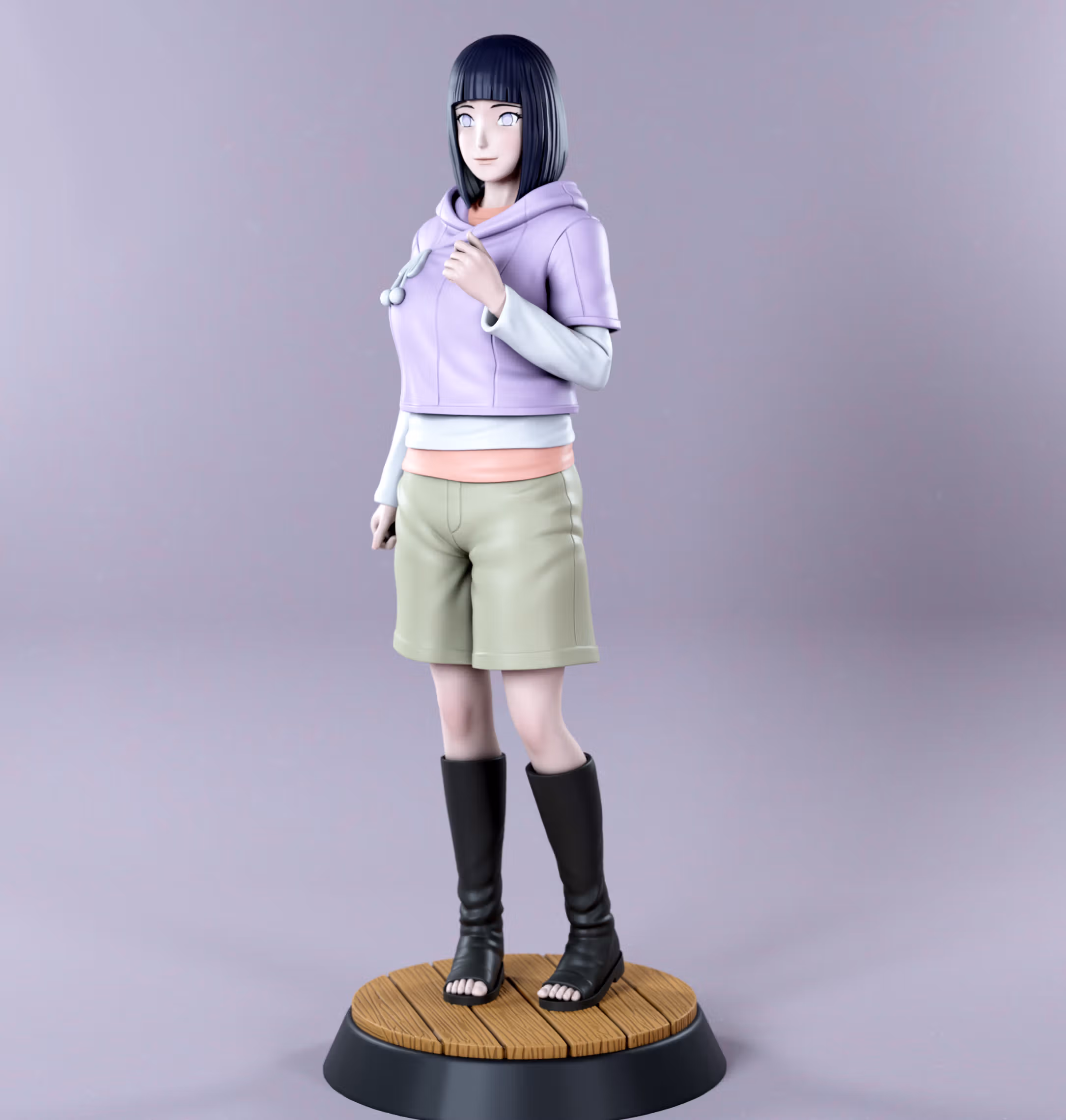 Statua Hinata | Naruto Fan art di Zahen Studio SFW,NSFW 3d printed,3d printed statue,nsfw statue,Hinata statue,Naruto statue,3d printed figure