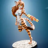 Flora Bikini Furry Statue | Original Fan Art by Chyvak SFW,NSFW 3d printed figure,3d printed,Flora Statue,Original statue,furry statue,nsfw statue
