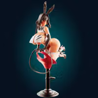 Bay Radiant Bunny Girl Statue | NIKKE Fan Art by Officer Rhu SFW,NSFW,Futa 3d printed statue,3d printed,nsfw statue,furry statue,futa statue,NIKKE statue,Bay Radiant Statue,futa figurines,futanari figurines,futanari statue