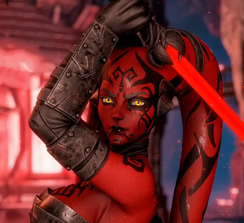 Darth Talon Statue | Star Wars Fanart von 3Dmoonn SFW,NSFW 3d printed,3d printed statue,Star Wars Statue,Darth Talon statue,3d printed figure,nsfw statue
