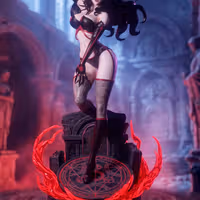 Lust Statue | Full Metalalchemist Fanart von 3Dmoonn SFW,NSFW 3d printed,3d printed statue,Lust Statue,Full Metalalchemist statue,3d printed figure,nsfw statue