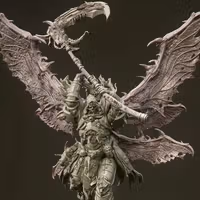 Diseased Reaper Miniature | 40k Fan Art by 3DArtGuy SFW 3d printed miniature,miniature,3d printed,warhammer 40k,40k miniature,Diseased Reaper