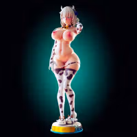 Tsuki Uzaki Statue | Uzaki Chan Fan Art by Officer Rhu SFW,NSFW,Futa 3d printed statue,3d printed,futa statue,nsfw statue,Tsuki Uzaki Statue,Uzaki Chan Statue,futa figurines,futanari figurines,futanari statue,furry statue