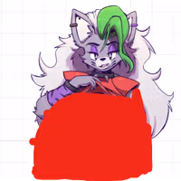 Roxanne Nsfw v5 Sticker | Five Nights at Freddy's Vinyl Sticker NSFW furry sticker,stickers,roxanne sticker,nsfw sticker,Nights at Freddy's