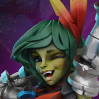 Inara, loot hoarder Goblin Miniature | DnD Fan Art by Gaz Minis SFW 3d printed,miniature,dnd miniature,Inara, loot hoarder Goblin,3d printed miniature