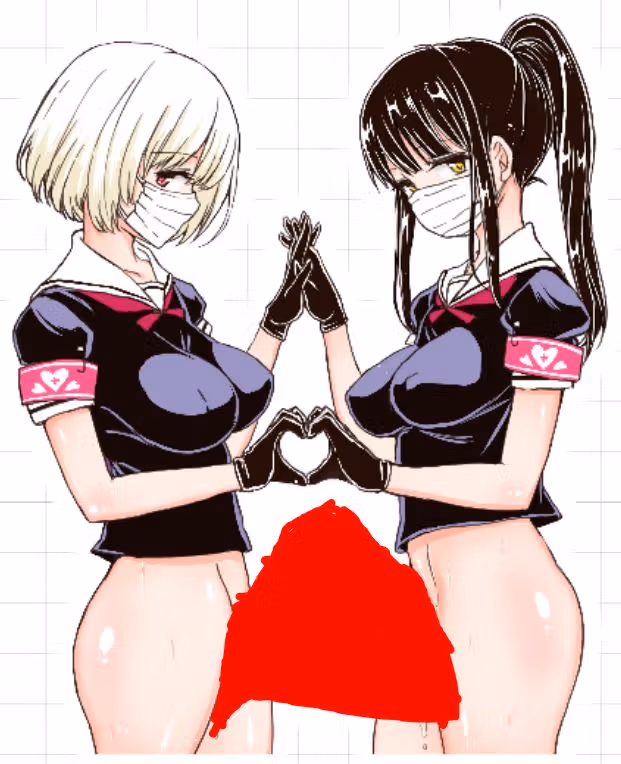 Health Education Girls Futa Sticker | Anime Futanari Stickers Ecchi Cartoon Futa futanari sticker,stickers,futa sticker,nsfw sticker