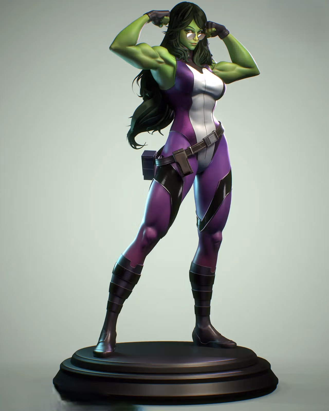 She-Hulk Statue | Marvel Fan Art by E.S Monster SFW,NSFW 3d printed,3d printed statue,She-Hulk Statue ,nsfw statue,Marvel statue 