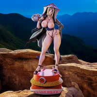 Tsunade Statue | Naruto Fan Art by PEACHFIGURE SFW,NSFW 3d printed statue,3d printed,Tsunade statue,nsfw statue,3d printed figure,Naruto statue