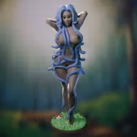Statue Tangela | Pokemon Fan art par FunserviceSTL SFW,NSFW,Futa 3d printed statue,nsfw statue,Tangela statue,Pokemon statue,3d printed figure,3d printed,futa statue,futa figurines,futanari figurines,futanari statue