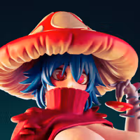 Statue Red Mushroom Girl Furry | Monster Girl Fan art par Officer Rhu SFW,NSFW,Futa 3d printed statue,3d printed,3d printed figure,Red Mushroom Girl Statue,Monster Girl Statue,nsfw statue,furry statue,futanari figurines,futanari statue,futa figurines,futa statue