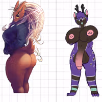 Spec 3 Mega Pack Sticker | Original Vinyl Sticker NSFW furry sticker,sticker pack,nsfw sticker